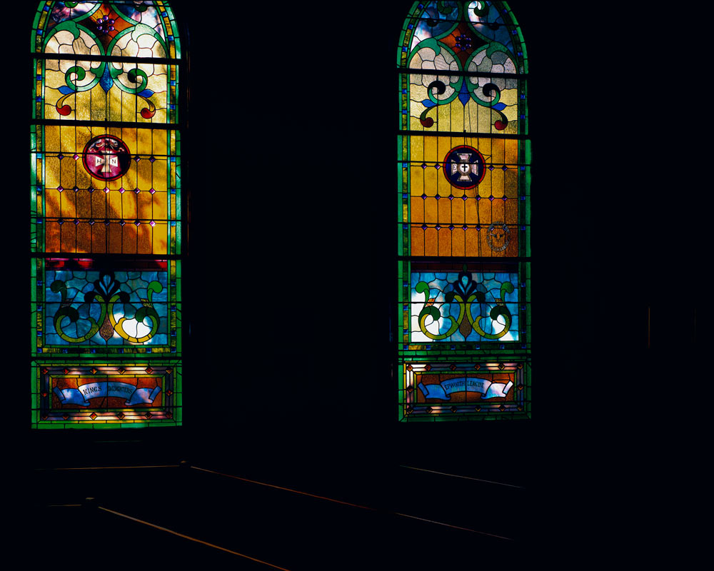 Methodist Church

        Windows, Shady, NY 1987